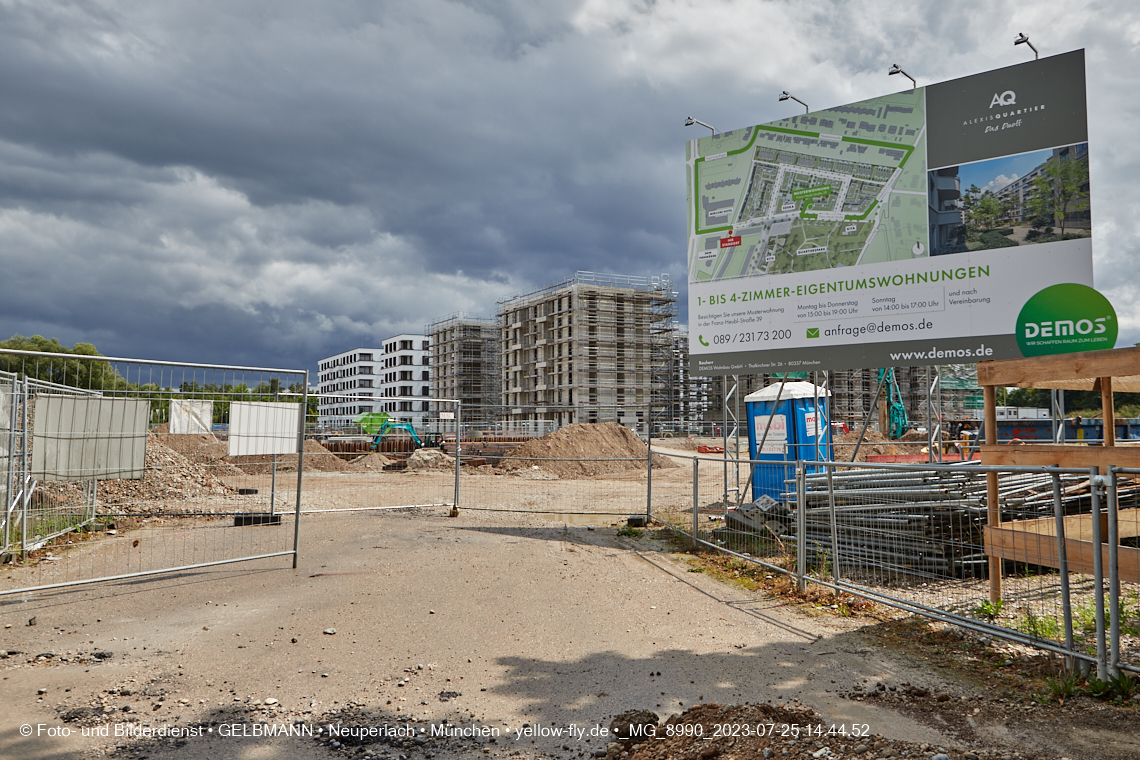 25.07.2023 - Rundgang im Alexisquartier in Neuperlach